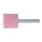 Nylox Burr-Rx Wheel Brush, Heavy Duty Narrow Face, 3 in Brush Dia, 9/16 in Face W, 1/2 to 5/8 in Arbor Hol 31241 - alternate 3